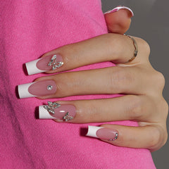 CANVALITE pink and white tips deliver natural-looking nails for everyday wear