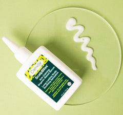 Canviiy ScalpBliss application swatch shows lightweight, non-greasy texture.