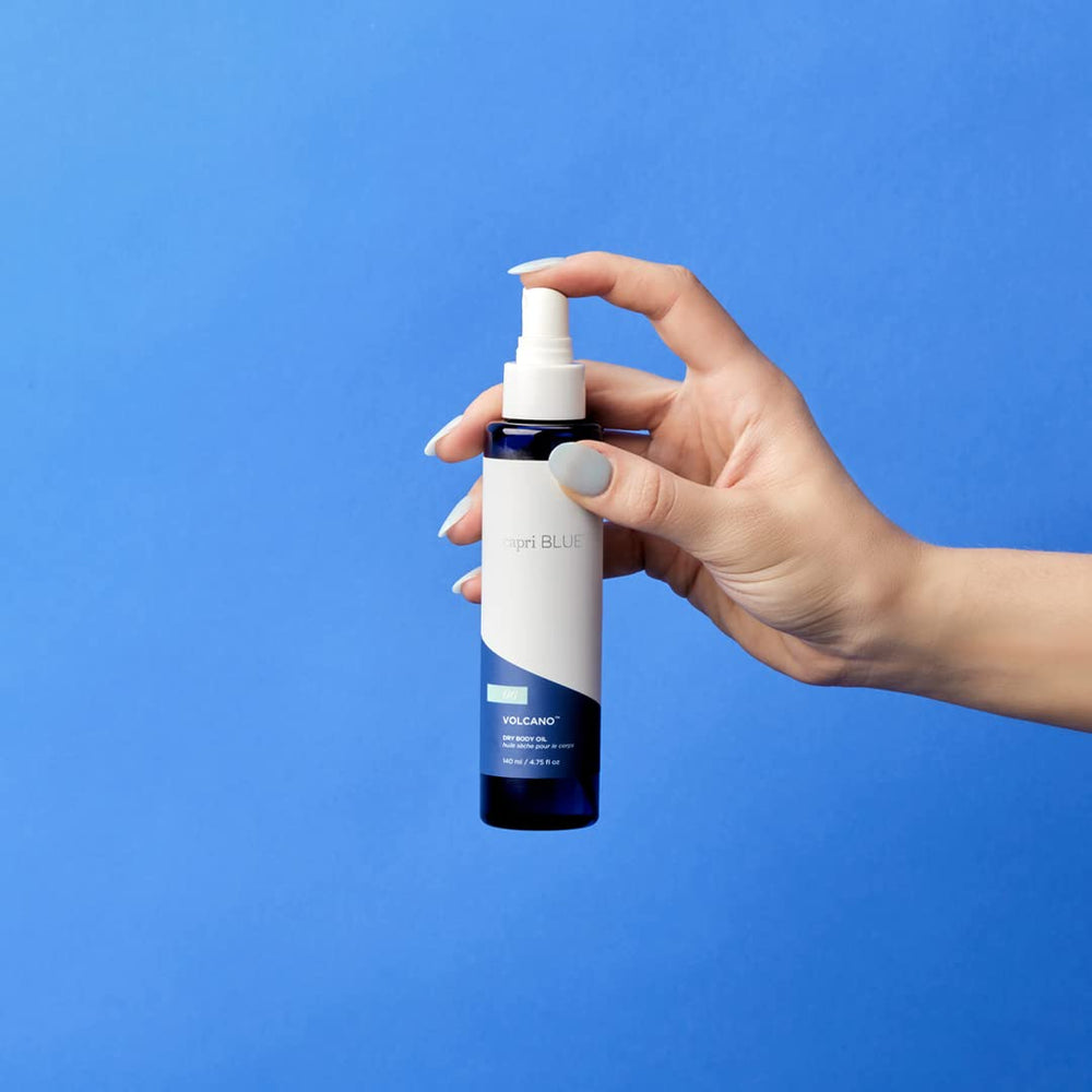 Capri Blue Aloha Orchid dry oil captures tropical fragrance while hydrating.