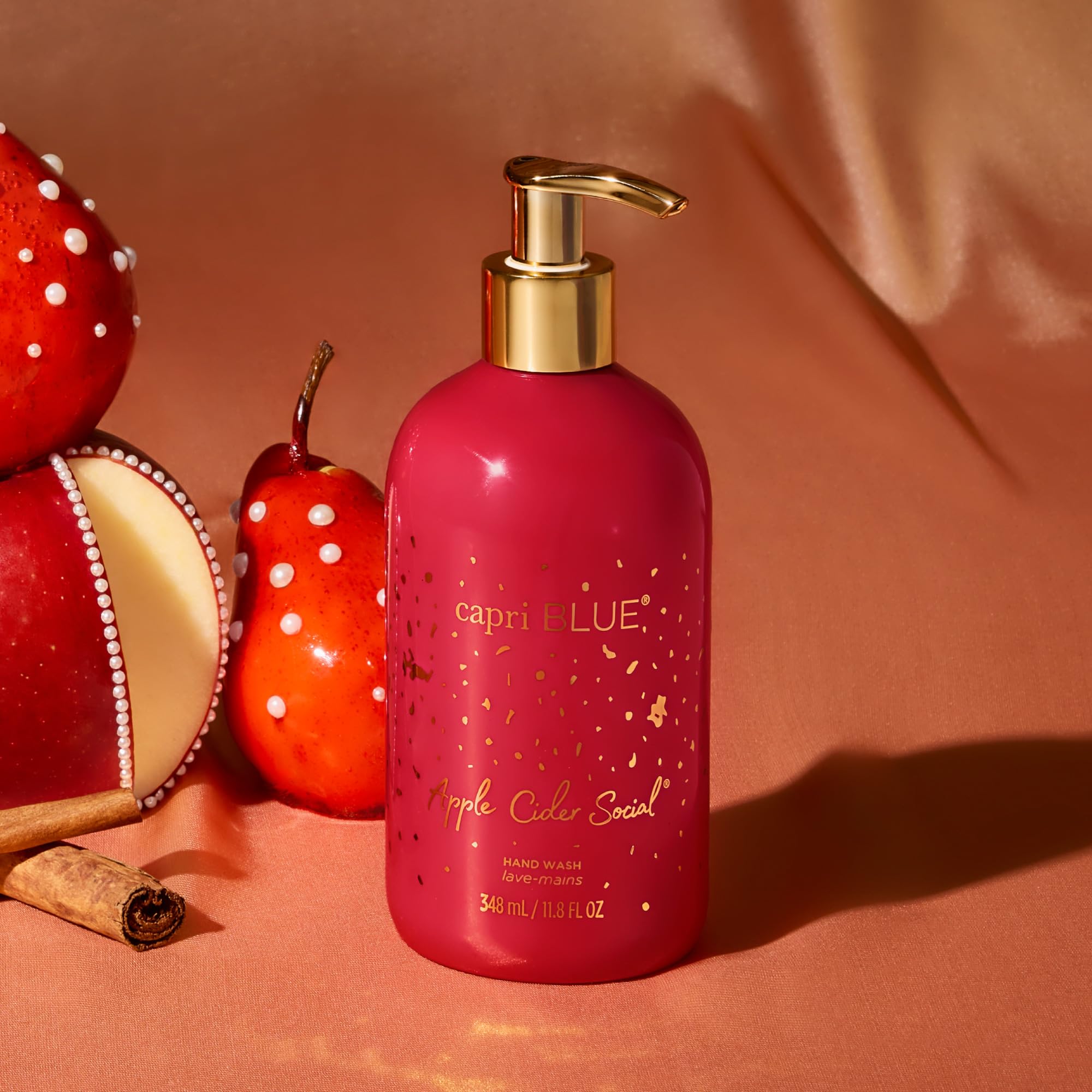 Capri Blue Apple Cider Social fragrance notes bring cozy autumn atmosphere to routine.