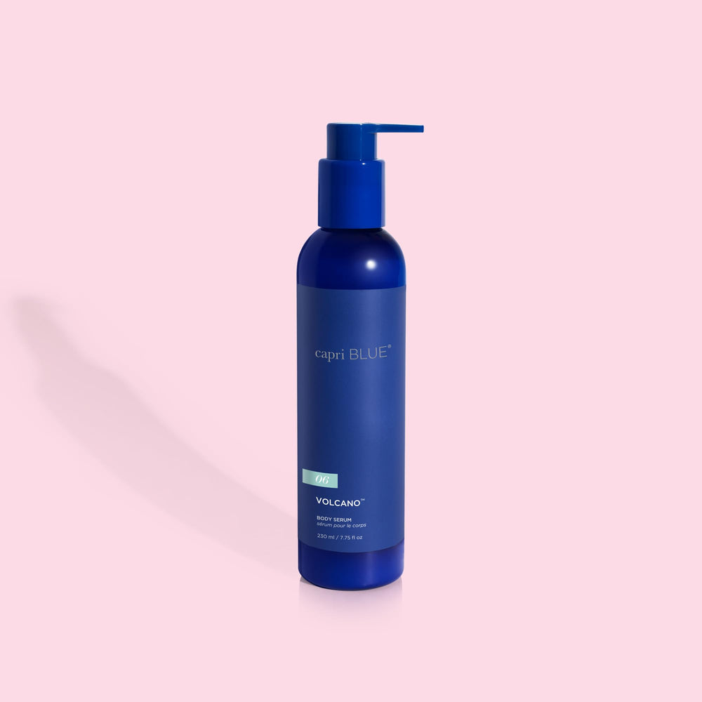 Capri Blue Body Serum vegan cruelty-free formula and premium packaging
