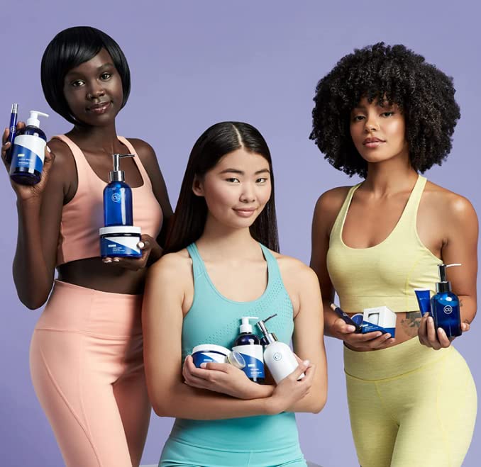 Capri Blue dry oil shows quick absorption and non-greasy finish on skin.