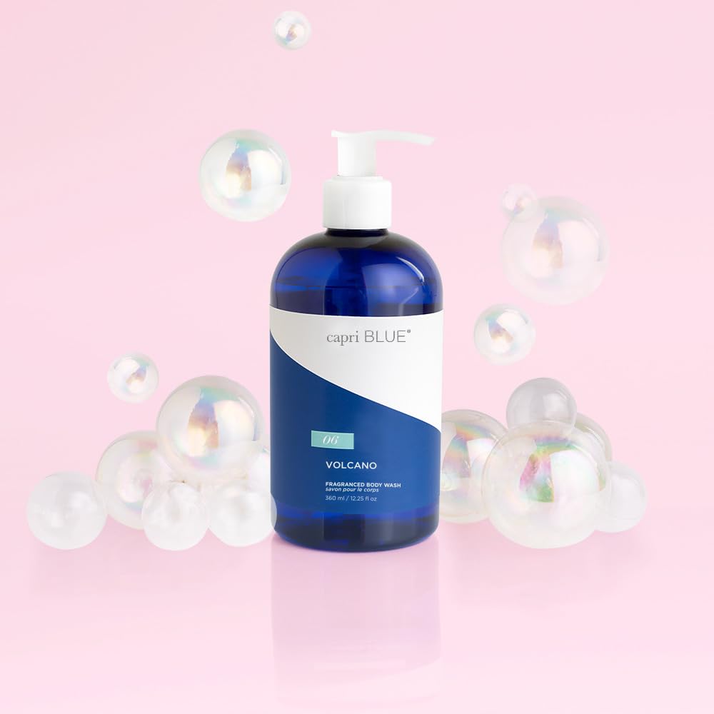 Capri Blue vegan formula with plant-based glycerin for soft, moisturized skin