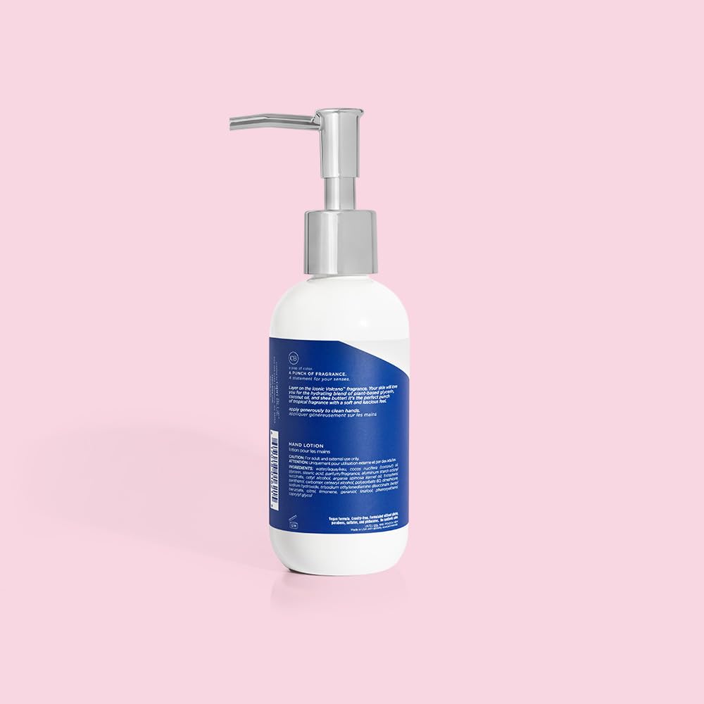 Capri Blue Volcano hand lotion packaging with other Capri Blue scents for gifting ideas.
