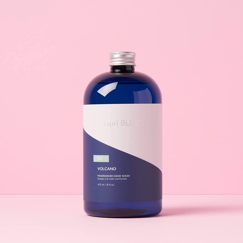 Capri Blue Volcano refill in-use scene ready for daily hand care