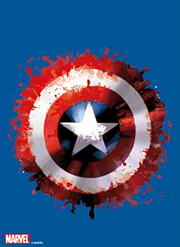 Captain America Marvel EDT packaging highlights Spanish craftsmanship.