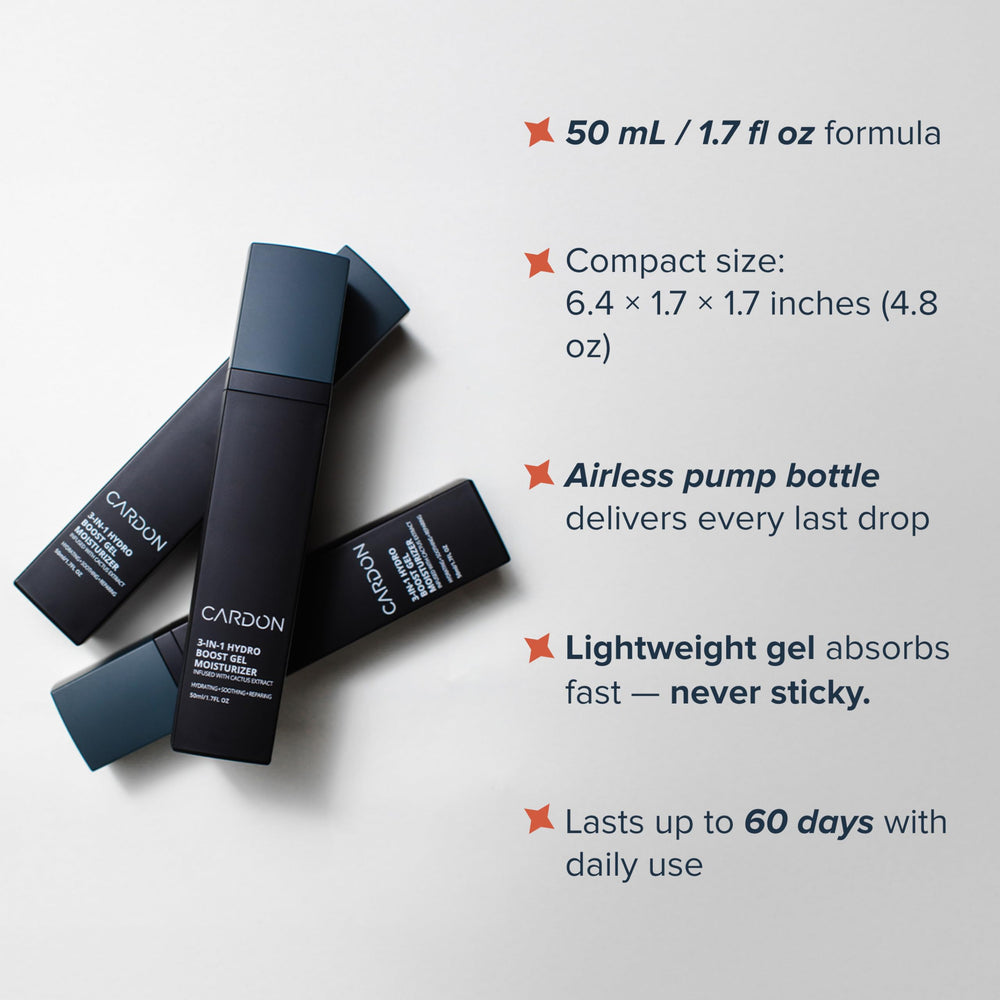Cardon anti-aging night-cream packaging ready for nightly use