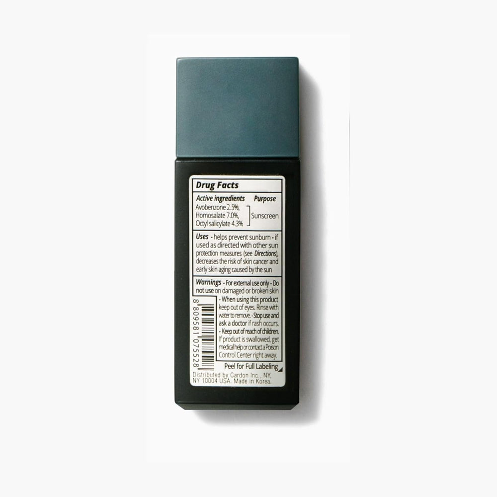 Cardon award-winning sunscreen feature signals credibility in men’s skincare.