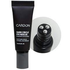 Cardon Dark Circle Rescue eye roller closeup showing cooling application