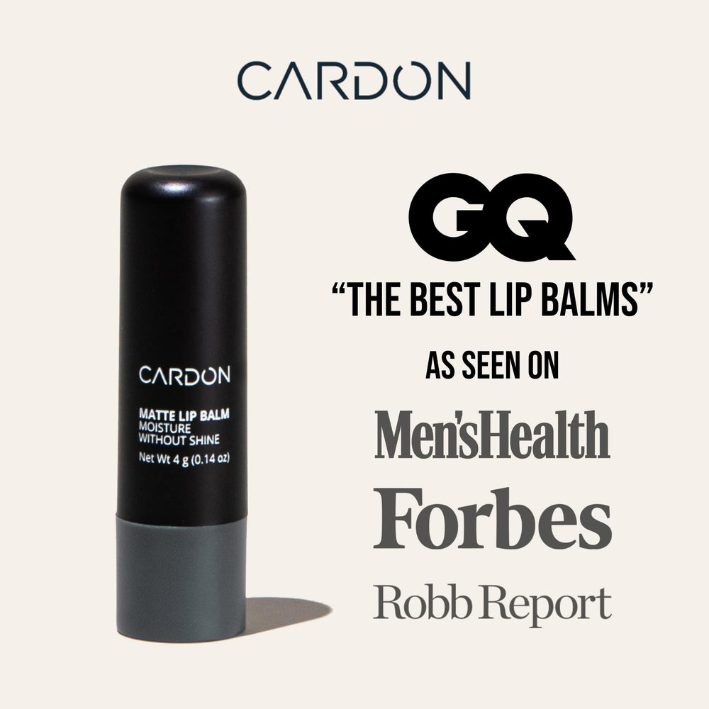 Cardon lip balm 4 pack packaging for convenient multiples