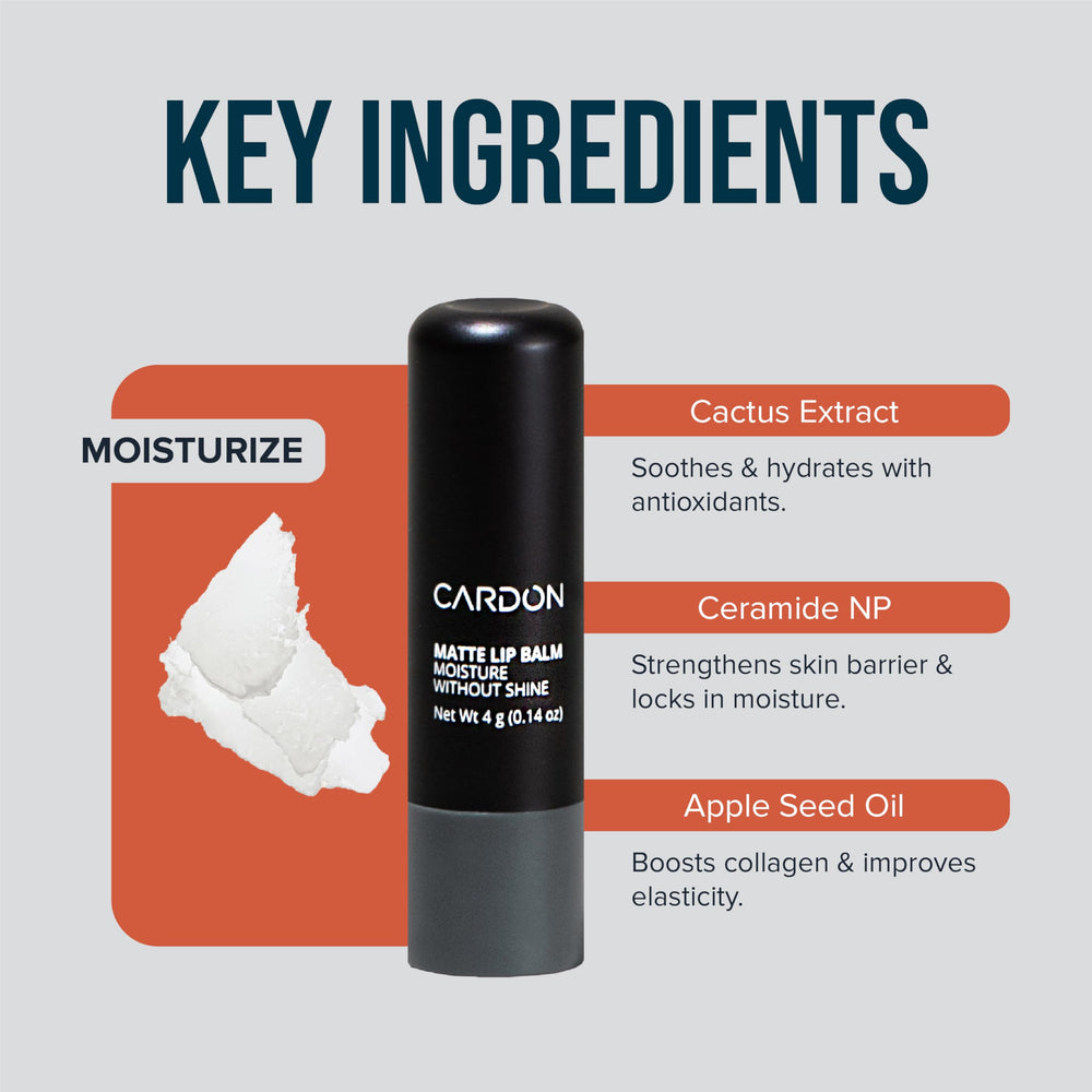 Cardon lip balm moisture burst delivering smooth hydration