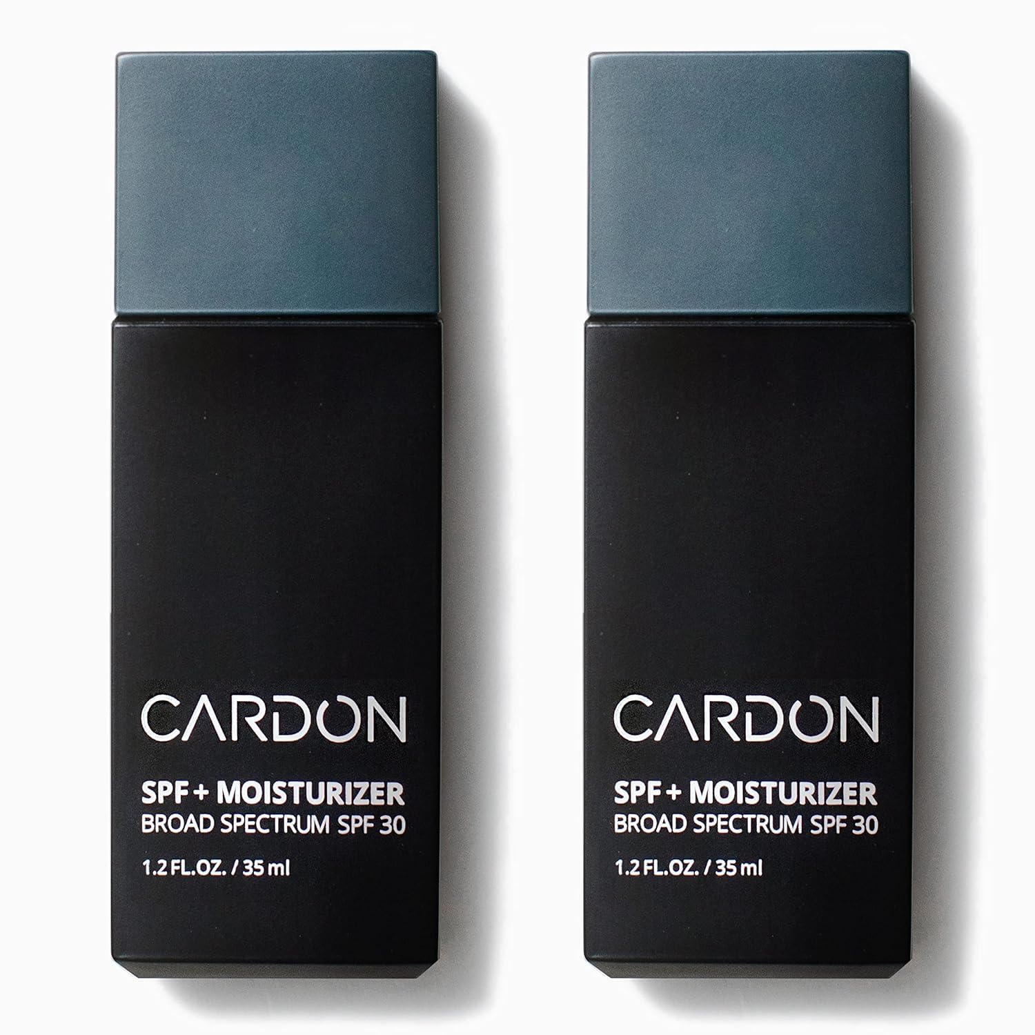 Cardon SPF30 packaging shown for a clean daily skincare routine.
