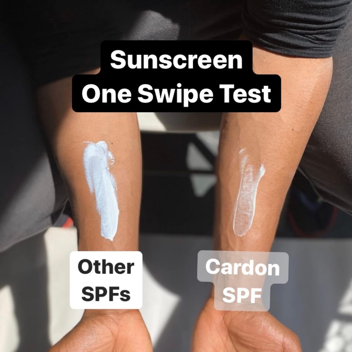 Cardon fast-absorbing formula leaves a non-greasy finish.