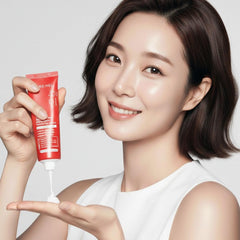 CARE:NEL dark spots freckle target image shows evening skin tone possibilities.