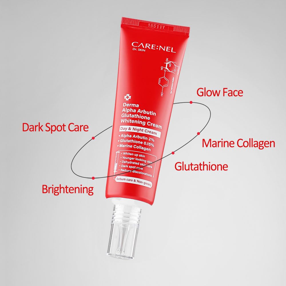 CARE:NEL fast-absorbing-formula close-up demonstrates quick absorption on skin.