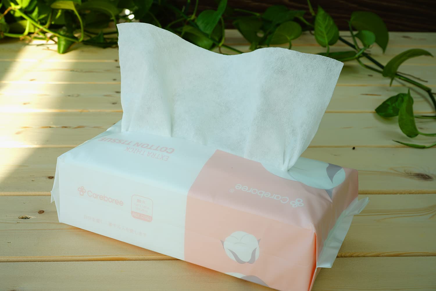 Careboree family friendly soft cotton wipes suited for kids and adults alike.