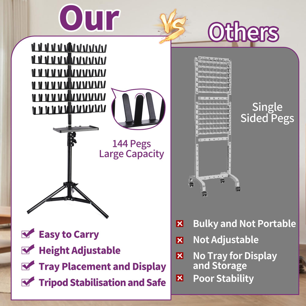 Carefree Finds braiding rack height adjustable from 32 to 54 inches