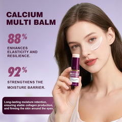 Creamy balm swirl texture highlighting smooth, fast-absorbing formula