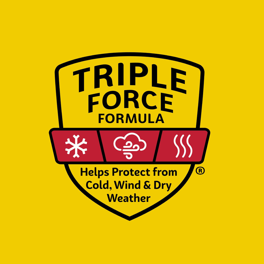 Carmex Classic Medicated Lip Balm sticks close-up highlighting SPF feature.