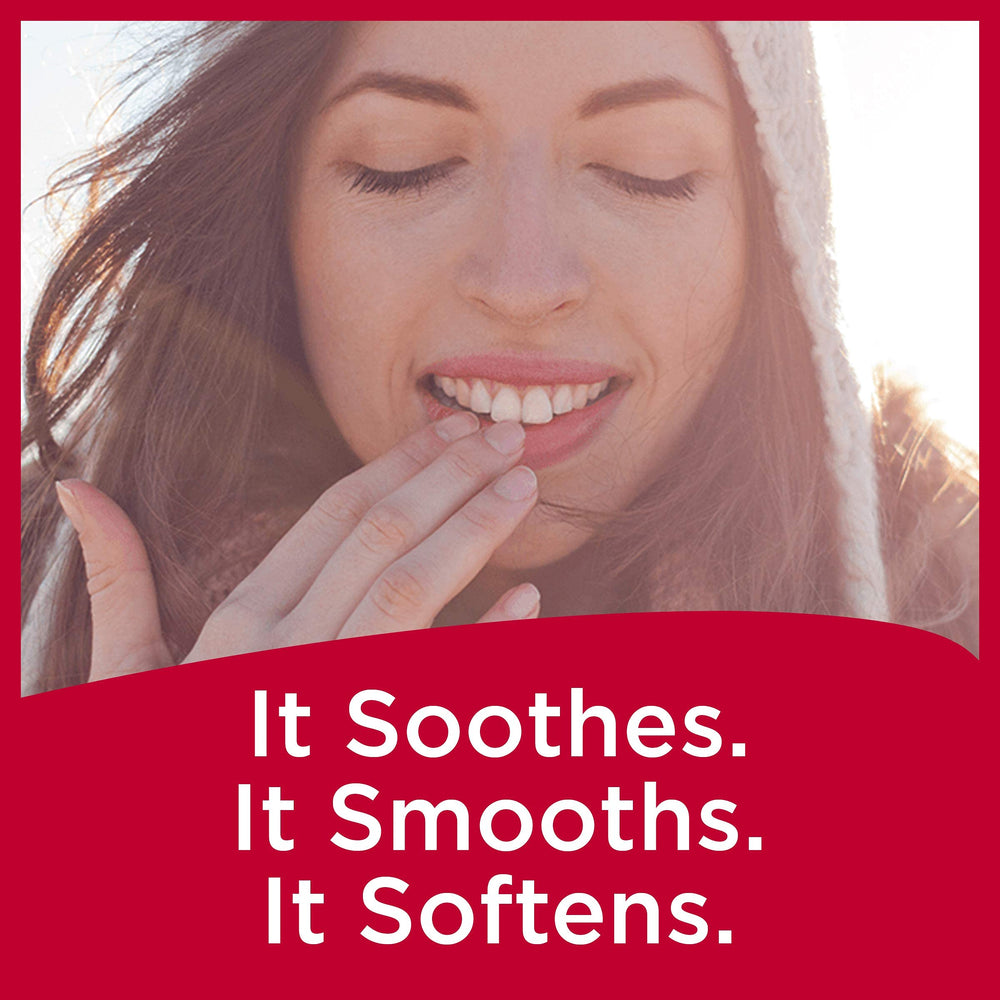 Carmex Daily Care Minis Fresh Cherry tube close-up with vibrant flavor.