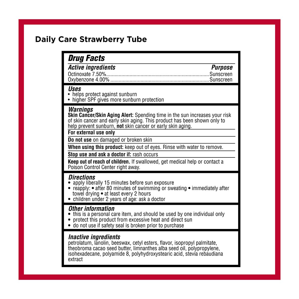 Carmex daily care pack with two flavors ready for daily use.