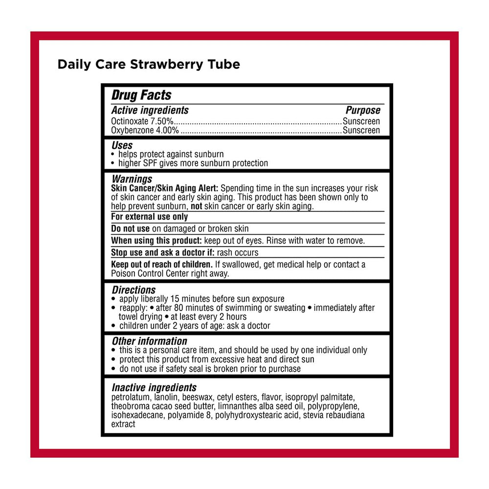 Carmex daily care pack with two flavors ready for daily use.