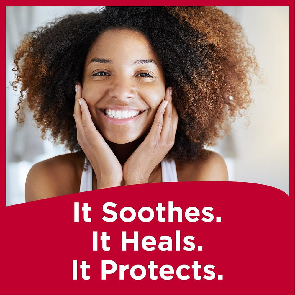 Travel-friendly Carmex pack protecting lips against wind and dryness.