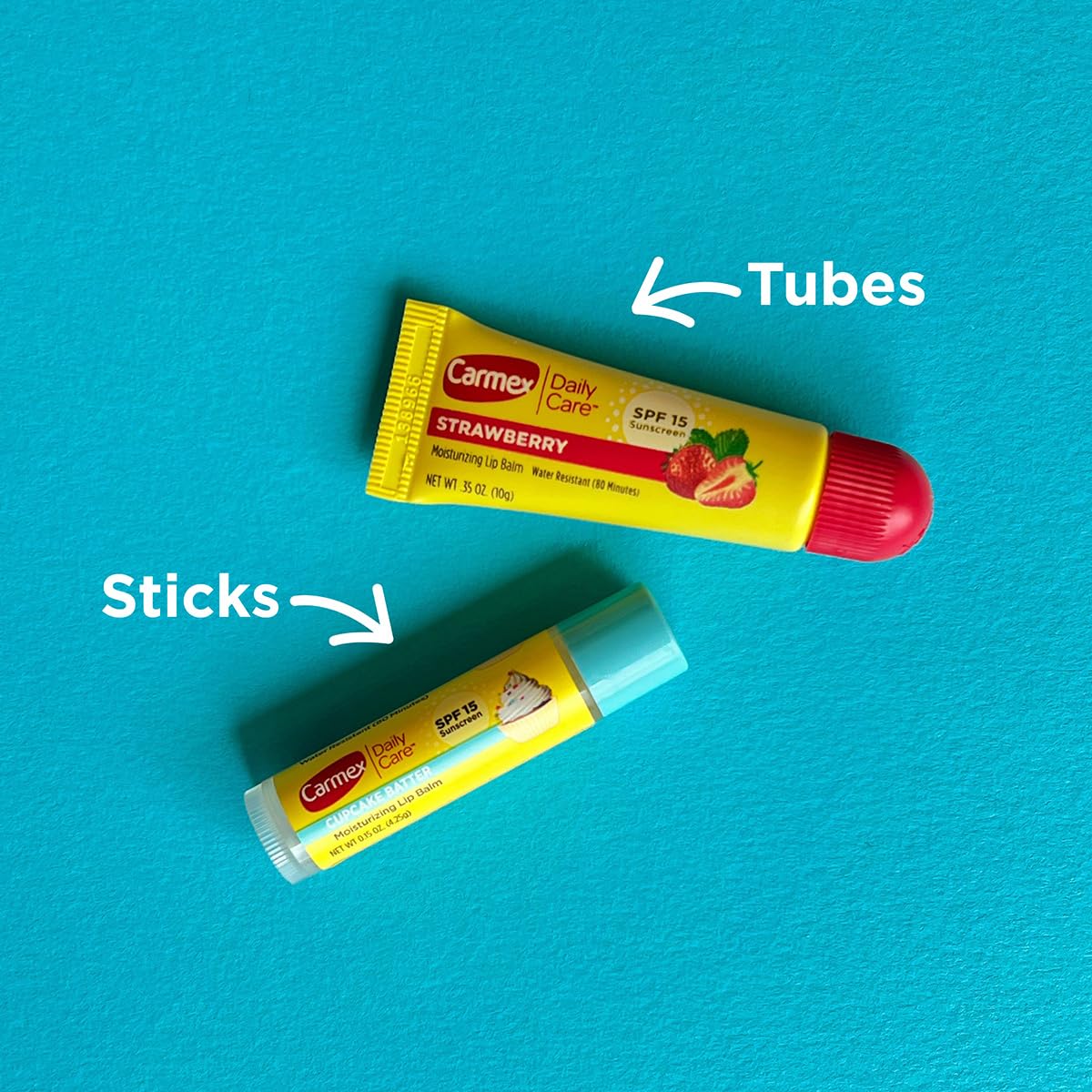 Carmex variety pack bag front showing nine-count assortment.