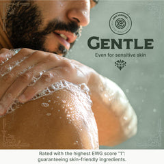 Carolina Castile Soap organic olive oil formula nourishes during cleansing.