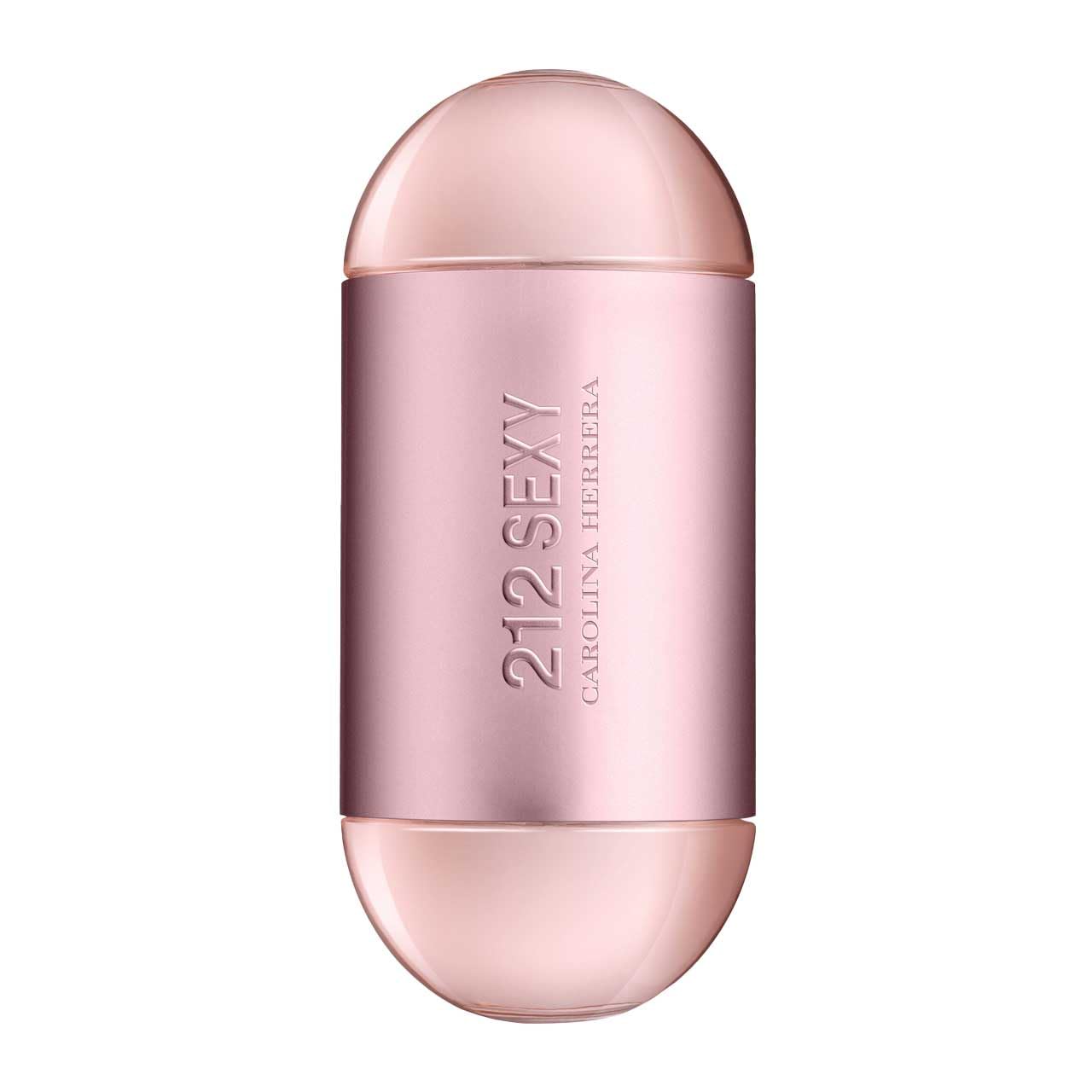 Carolina Herrera 212 Sexy bottle close-up highlighting premium design.