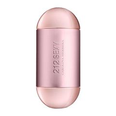 Carolina Herrera 212 Sexy bottle close-up highlighting premium design.