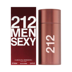 Carolina Herrera 212 Sexy Men bottle highlights a magnetic scent for nightlife confidence.