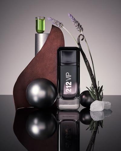 Carolina Herrera 212 VIP Black packaging box hinting at premium gifting appeal.