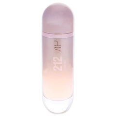 Carolina Herrera 212 VIP Rose bottle angled view showing elegant design and luminous rose scent