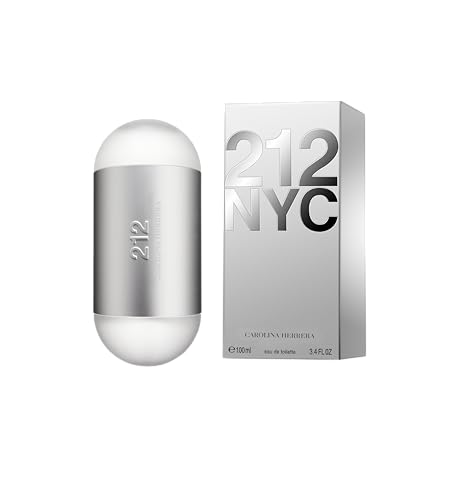 Carolina Herrera 212 NYC fragrance bottle—purse-ready, on-the-go floral freshness for city life