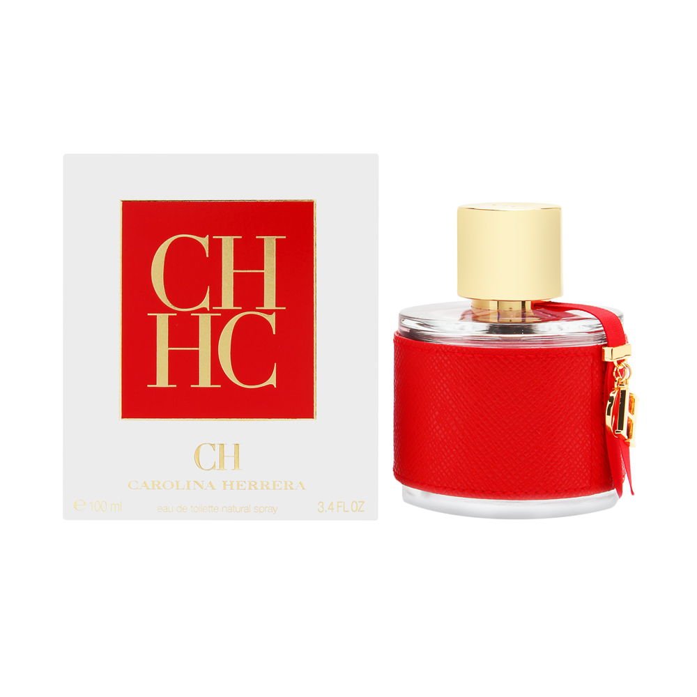 Carolina Herrera CH fragrance women bottle close-up highlighting fresh floral warmth for daily wear