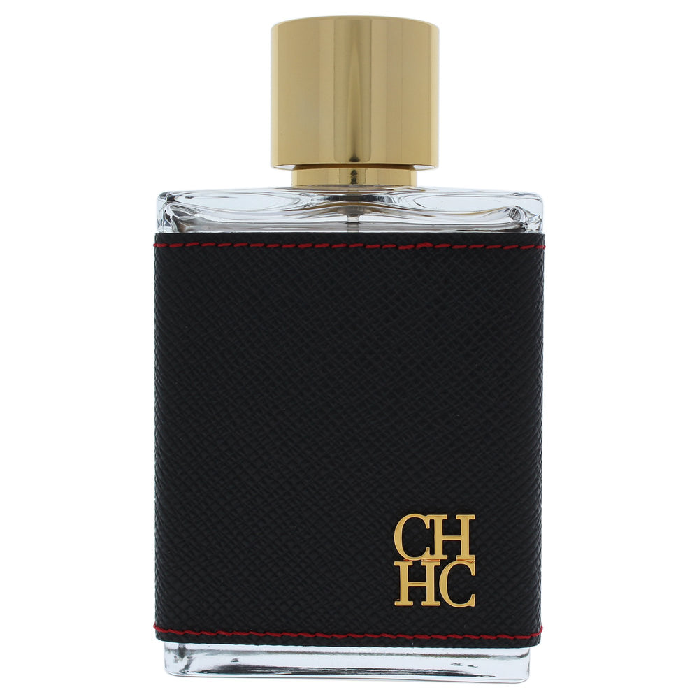 Carolina Herrera CH Men EDT packaging on display emphasizes premium presentation for gifting.