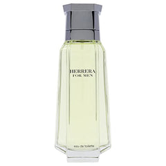 Carolina Herrera Men EDT bottle side profile, versatile for office and evenings.