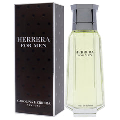 Close-up of Carolina Herrera Men bottle cap detail showing elegance.