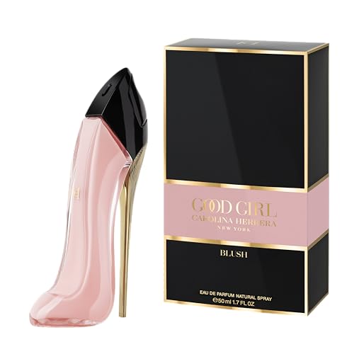 Good Girl Blush bottle cap close-up highlighting premium presentation