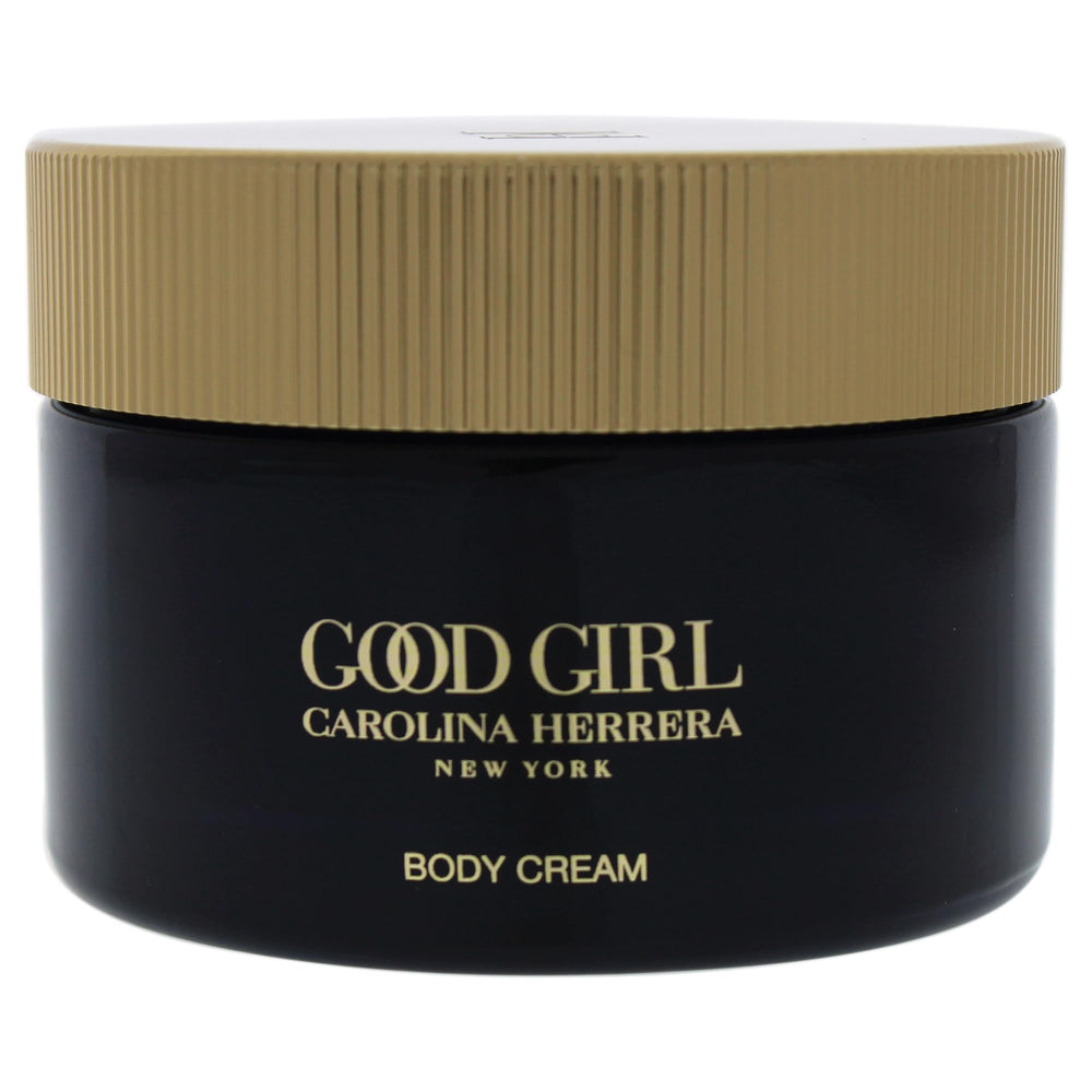 Good Girl Body Cream application demonstrates quick absorption and velvety finish.