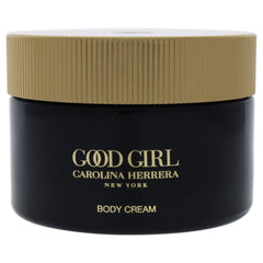 Good Girl Body Cream application demonstrates quick absorption and velvety finish.
