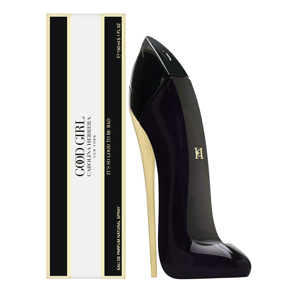 Carolina Herrera Good Girl bottle pour showcases evening elegance for special occasions