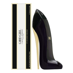 Carolina Herrera Good Girl bottle pour showcases evening elegance for special occasions