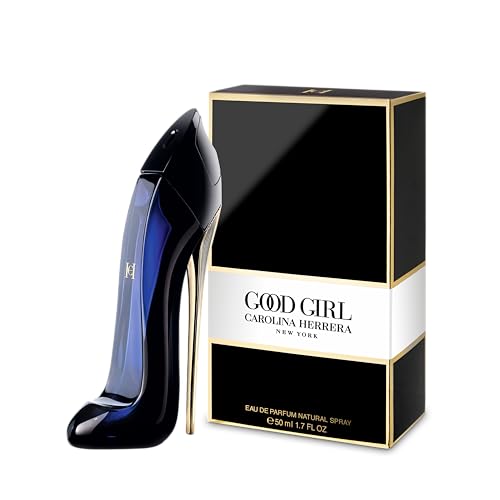 Good Girl EDP bottle side view highlights sleek silhouette for confident styling