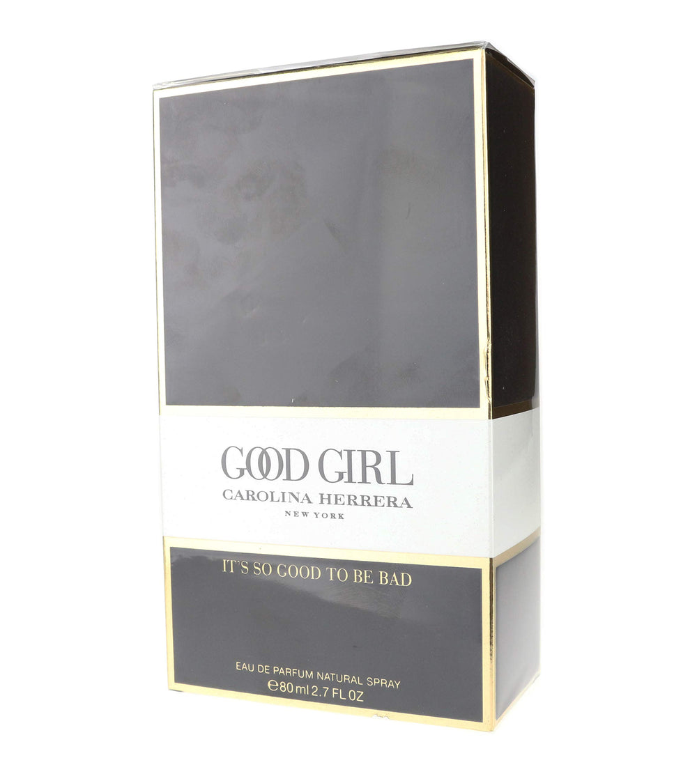 Carolina Herrera Good Girl packaging-box showcases gift-ready presentation for special occasions.