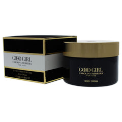 Carolina Herrera Good Girl travel-essential body cream for on-the-go hydration.