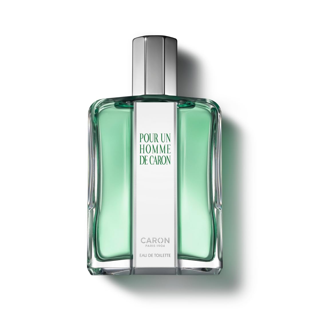 Caron Paris Pour Un Homme bottle front view, ideal for romantic evenings.