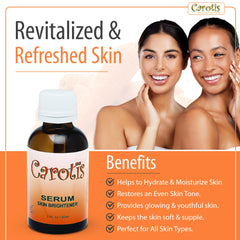 CAROTÏS Alpha Arbutin illustration highlighting natural brightening ingredient