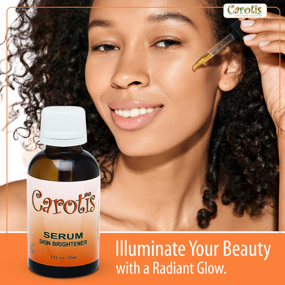 CAROTÏS Carrot Oil concentrate closeup highlighting nourishing radiance-boosting ingredients
